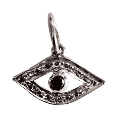 Evil Eye Charm Silver